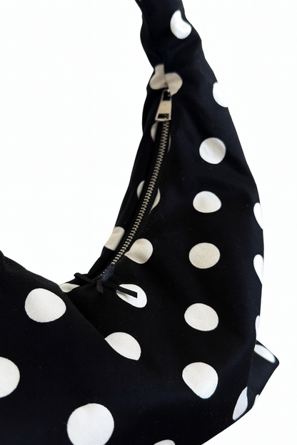 shoulder bag - polka dots