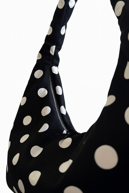shoulder bag - polka dots