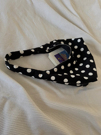 shoulder bag - polka dots