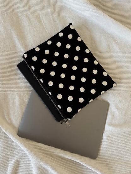 Laptoptasche - polka dots