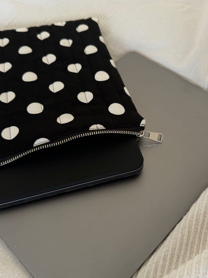 Laptoptasche - polka dots