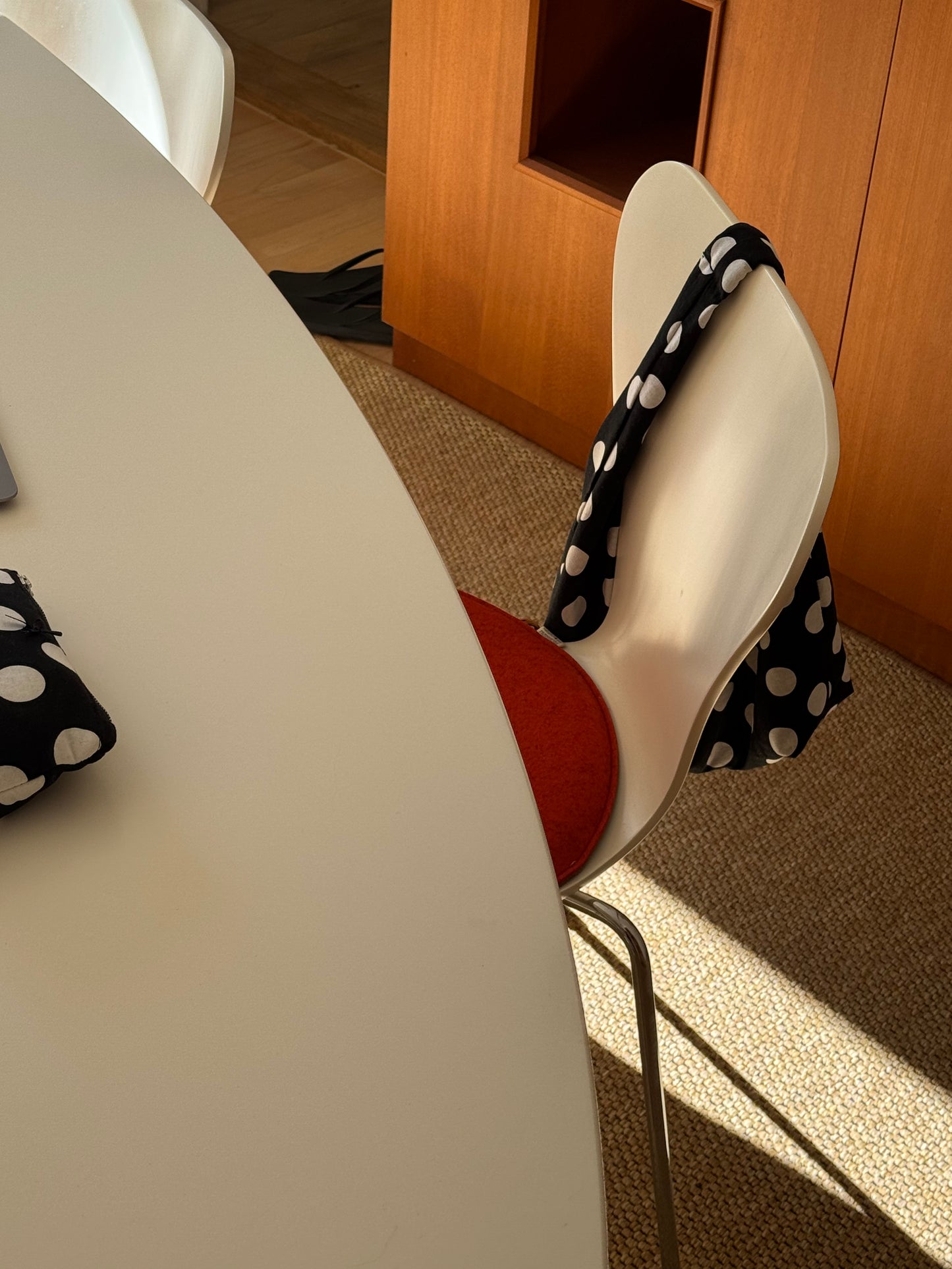 shoulder bag - polka dots