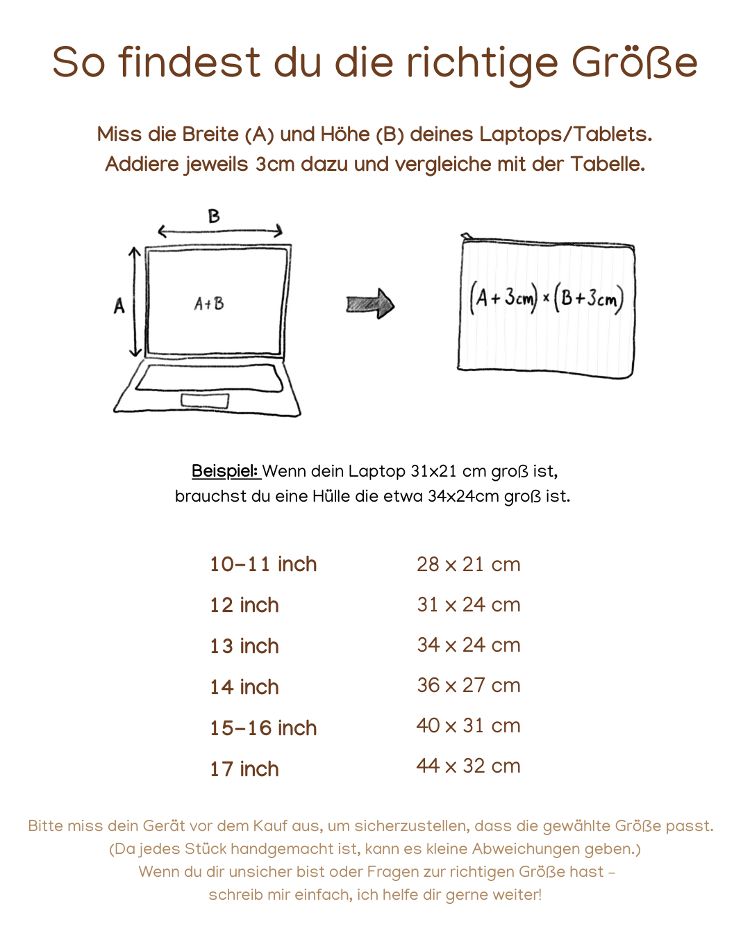 Laptoptasche - polka dots